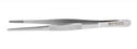 Medline Standard Dressing Forceps - 6" (15.2 cm) Standard Dressing Forceps with Straight Serrated Tips - MDS1010216