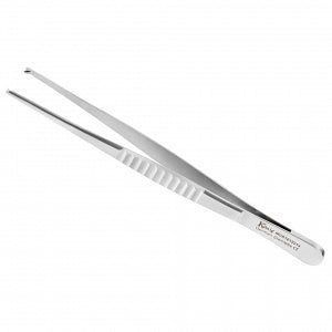 Medline USA Tissue Forceps - USA Tissue Forcep, Serrated Tip, 1 x 2 Teeth, 5" - MDS1012213