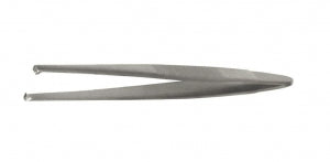 Medline Standard Tissue Forceps - 5.5" (14 cm) Straight Standard Tissue Forceps with 2 x 3 Teeth - MDS1014014