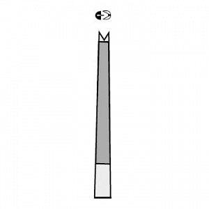 Medline Standard Tissue Forceps - 6" (15.2 cm) Straight Standard Tissue Forceps with 1 x 2 Teeth with Serrations - MDS1027215