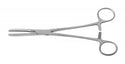 Medline Tubing Clamp Forceps - Tubing Clamp Forceps, Ratchet, Cross Serrated Tip, Serrated Jaw, Stainless Steel, Length 8", Max O. D. 7/8", Wall 3/32" to 1/8" - MDS1271020