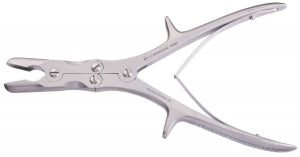 Medline Stille-Luer Rongeur Forceps - Stille-Luer Bone Rongeur Forceps with Double Action, Straight, 9" - MDS3223022