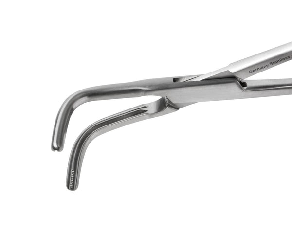 Medline Zeppelin Angled Clamps - Zeppelin Angled Hysterectomy Clamp, 18" - MDS9930746