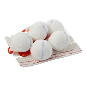 X-Ray Detectable Strung Cotton Balls - American Surgical Company