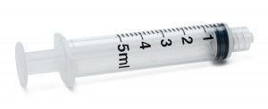 Medline Luer Lock Syringes - Sterile Luer-Lock Syringe, 5 mL - SYR105010