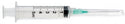 Medline Medline Standard Hypodermic Syringes with Needle - Luer-Lock Syringe with 21G x 1.5" Hypodermic Needle, 5 mL - SYR105217