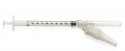 Medline Medline Safety Syringes with Needle - 1 mL Syringe with 27G x 0.5" Safety Needle - SYRS101272F