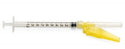 Medline Medline Safety Syringes with Needle - 1 mL Syringe with 30G x 0.5" Safety Needle - SYRS101392F