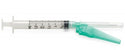 Medline Medline Safety Syringes with Needle - 3 mL Syringe with 21G x 1.5" Safety Needle - SYRS103217