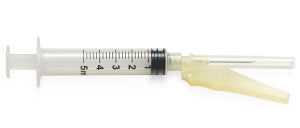 Medline Medline Safety Syringes with Needle - SAFETY SYRINGE, 5ML 20GX1" - SYRS105205