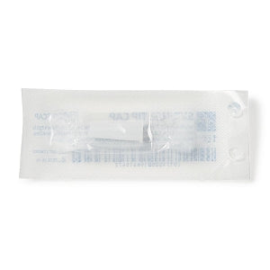 Medline Sterile Tip Syringe Caps - Luer-Lock Syringe Cap with Sterile Tip - SYRTCAP