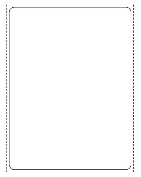 Medical Use Labels - Direct Thermal Printer Label, 1" Core, 4" x 3"