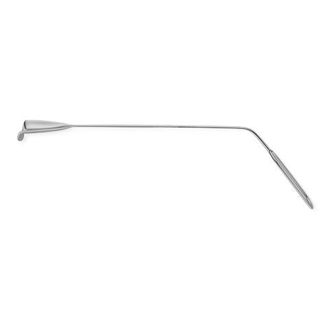 Medline Love and Lothrop Uvula Retractors - 6-1/2" (16.5 cm) Overall Length Love Uvula Retractor with 22 mm Wide Blade - MDS5010322