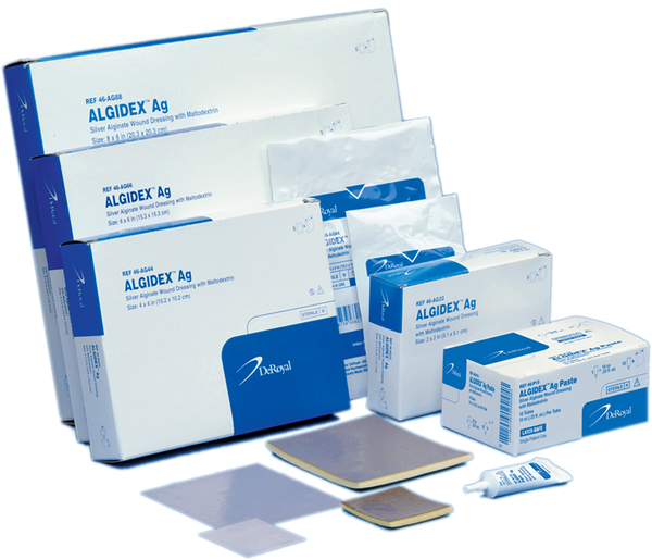 DeRoyal Algidex AG Silver Alginate Wound Dressing